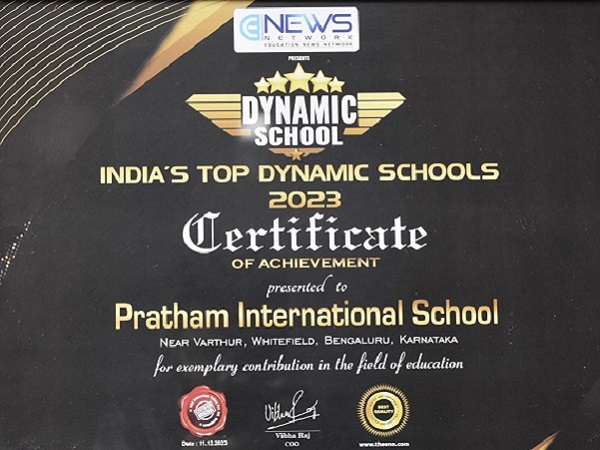 An Image of the institution was awarded the Most Dynamic School 2023 by Educational News Network.