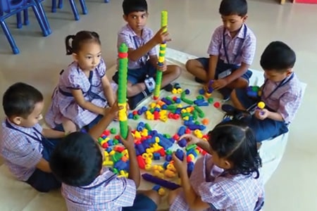Learning Activities in Pratham International Pre-School, Varthur, East Bangalore